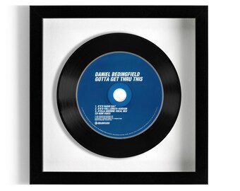 Daniel Bedingfield "Gotta Get Thru This" Framed CD UK Number ONE 2 Dec - 15 Dec 2001 & 6 Jan - 12 Jan 2002