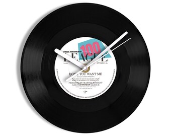 Vinyl Clocks