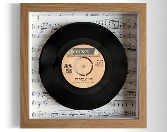 Frank Sinatra "My Kind Of Girl" Framed 7" Vinyl Record