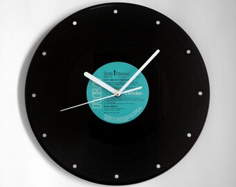 Elvis Presley "Hits From His Movies" Vinyl Record Wall Clock