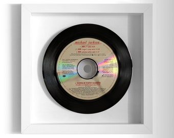 Michael Jackson "Jam" Framed CD