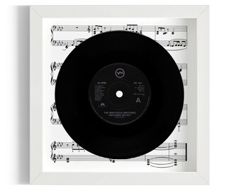 The Righteous Brothers "Unchained Melody" Framed 7" Vinyl Record