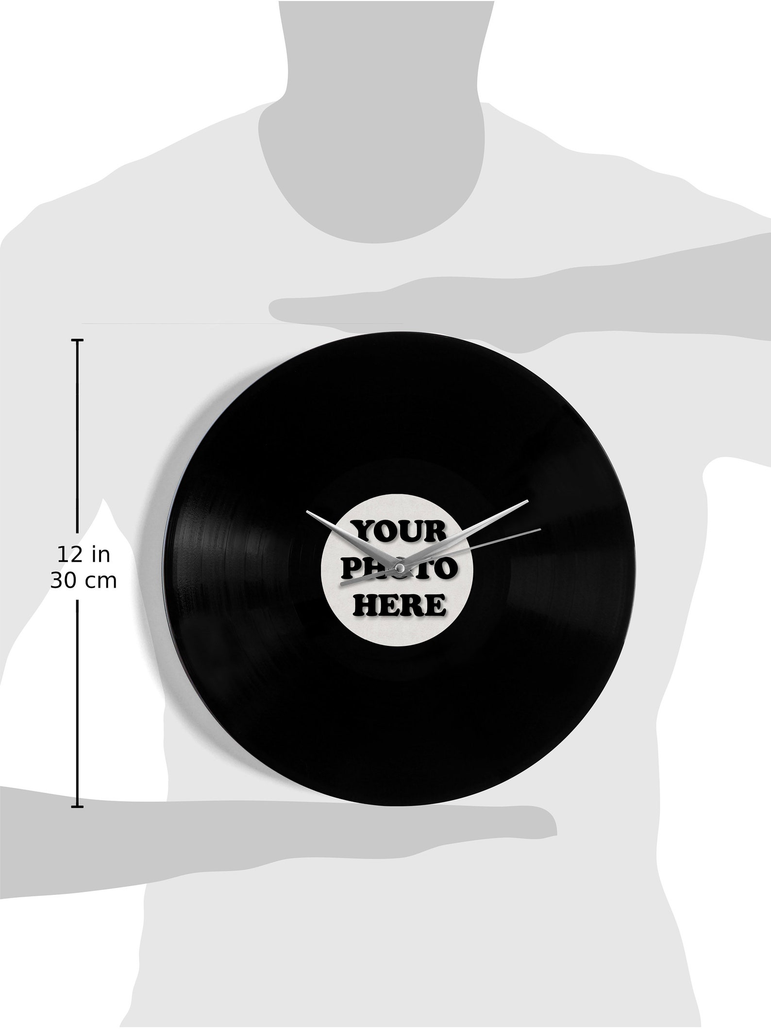 Personalised Vinyl Record Wall Clock Etsy UK