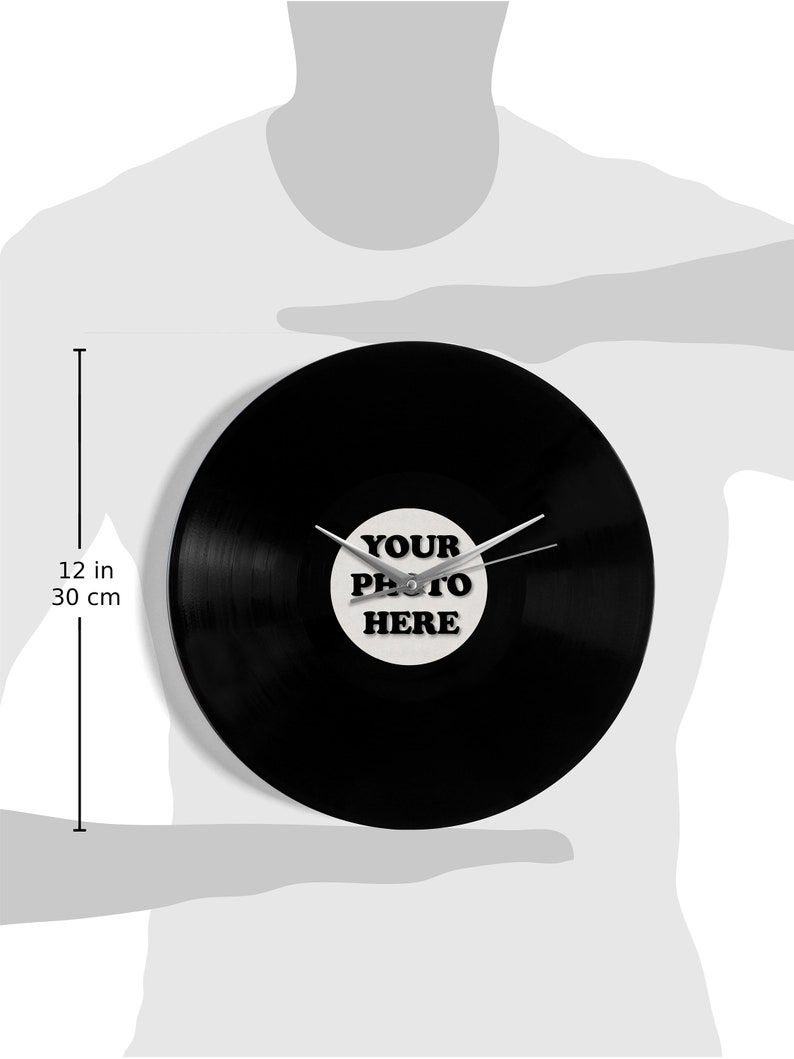 Personalised Vinyl Record Wall Clock Etsy UK