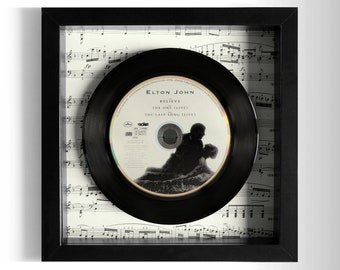Elton John "Believe" Framed CD