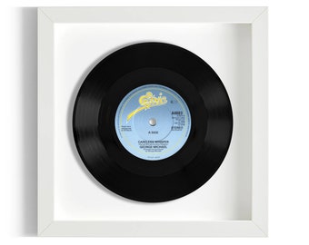 George Michael "Careless Whisper" Framed 7" Vinyl Record UK NUMBER ONE 12 Aug - 1 Sep 1984