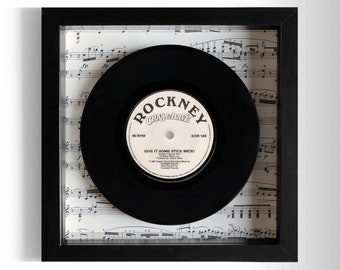 Chas & Dave "Give It Some Stick Mick!" Framed 7" Vinyl Record