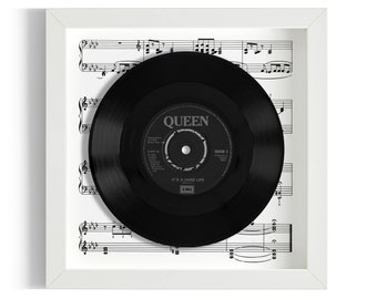 Queen "It's A Hard Life" Framed 7" Vinyl Record