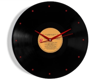 The Rolling Stones "Still Life" 12" Vinyl Record Wall Clock