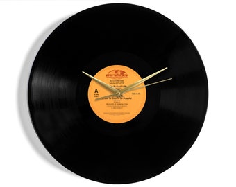 Beats International "Dub Be Good To Me" 12" Vinyl Record Wall Clock UK NUMBER ONE 25 Feb - 24 Mar 1990