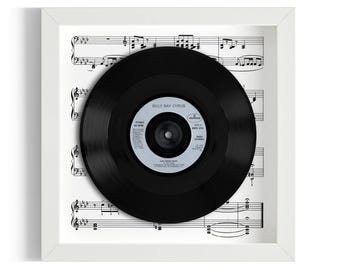 Billy Ray Cyrus "Achy Breaky Heart" Framed 7" Vinyl Record