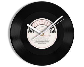 Feargal Sharkey "A Good Heart" 7" Vinyl Record Wall Clock UK NUMBER ONE 10 Nov - 23 Nov 1985