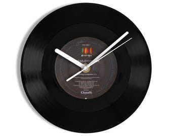 Sinead O'Connor "Nothing Compares 2 U" 7" Vinyl Record Wall Clock UK NUMBER ONE 28 Jan - 24 Feb 1990