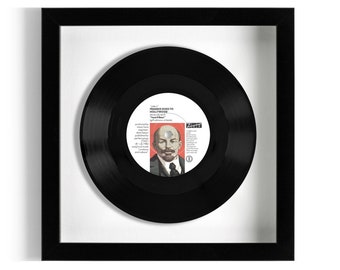 Frankie Goes To Hollywood "Two Tribes" Framed 7" Vinyl Record UK NUMBER ONE 10 Jun - 11 Aug 1984