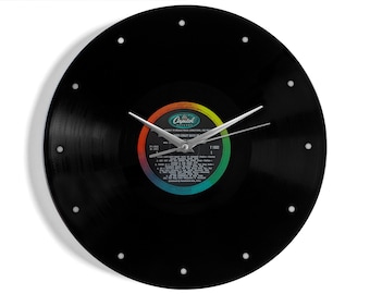 Nat King Cole "Those Lazy-Hazy-Crazy Days Of Summer" Vinyl Record Wall Clock