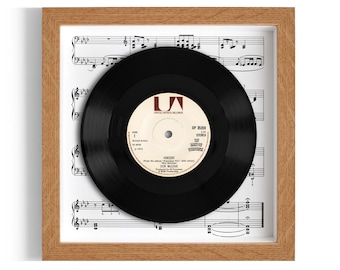 Don McLean "Vincent" Framed 7" Vinyl Record UK NUMBER ONE 11 Jun - 24 Jun 1972