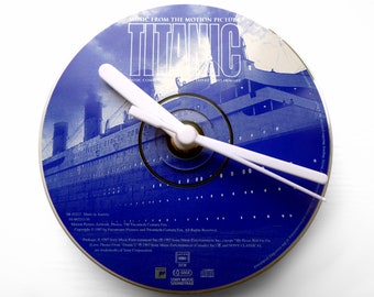 Titanic CD Clock and Keyring Gift Set