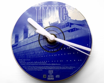 Titanic CD Clock and Keyring Gift Set