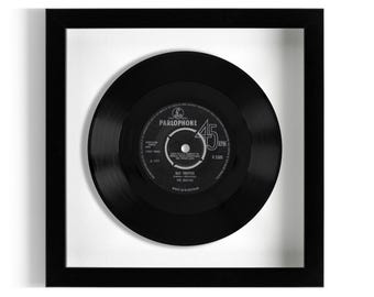 The Beatles "Day Tripper" Framed 7" Vinyl Record UK NUMBER ONE 16 Dec 1965 - 19 Jan 1966