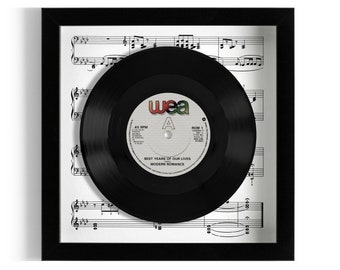 Modern Romance "Best Years Of Our Lives" Framed 7" Vinyl Record