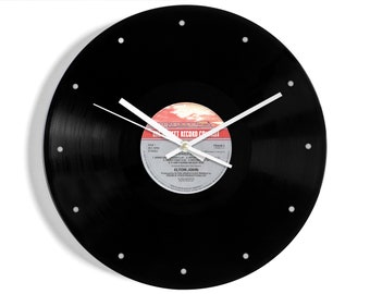 Elton John "A Single Man" 12" Vinyl Record Wall Clock