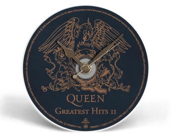 Queen "Greatest Hits II" CD Clock