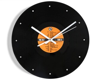 The KLF "3 AM Eternal" Vinyl Record Wall Clock