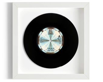 Lionel Richie "Stuck on You" Framed 7" Vinyl Record