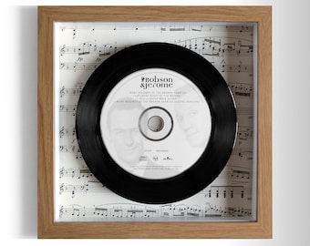Robson & Jerome "What Becomes Of The Broken Hearted'" Framed CD UK Number ONE 3 Nov - 16 Nov 1996