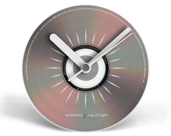 Madonna "Ray Of Light" CD Clock