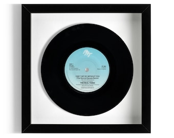 The Real Thing "Can't Get By Without You" Framed 7" Vinyl Record