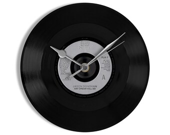 Jason Donovan "Any Dream Will Do" 7" Vinyl Record Wall Clock UK NUMBER ONE 23 Jun - 6 Jul 1991