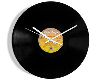Status Quo "Twelve Gold Bars" Vinyl Record Wall Clock