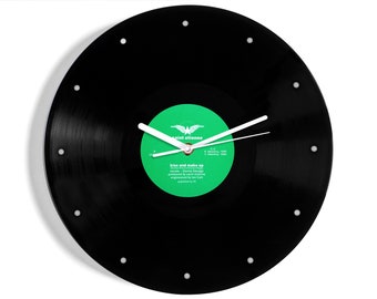 Saint Etienne "Kiss And Make Up" Vinyl Record Wall Clock