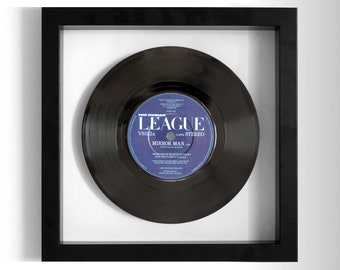 The Human League "Mirror Man" Framed 7" Vinyl Record