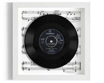 Cliff Richard "The Minute You're Gone" Framed 7" Vinyl Record UK NUMBER ONE 15 Apr - 21 Apr 1965