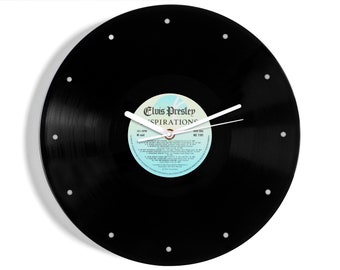 Elvis Presley "Inspirations" Vinyl Record Wall Clock