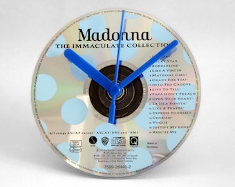 Madonna "The Immaculate Collection" CD Clock and Keyring Gift Set