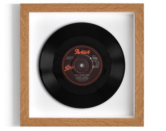 Cyndi Lauper "Time After Time" Framed 7" Vinyl Record