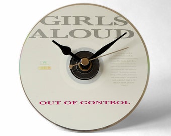 Girls Aloud "Out Of Control" CD Clock