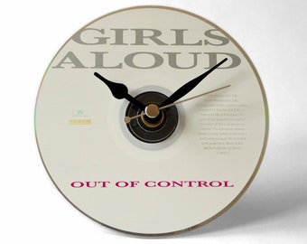 Girls Aloud "Out Of Control" CD Clock and Keyring Gift Set