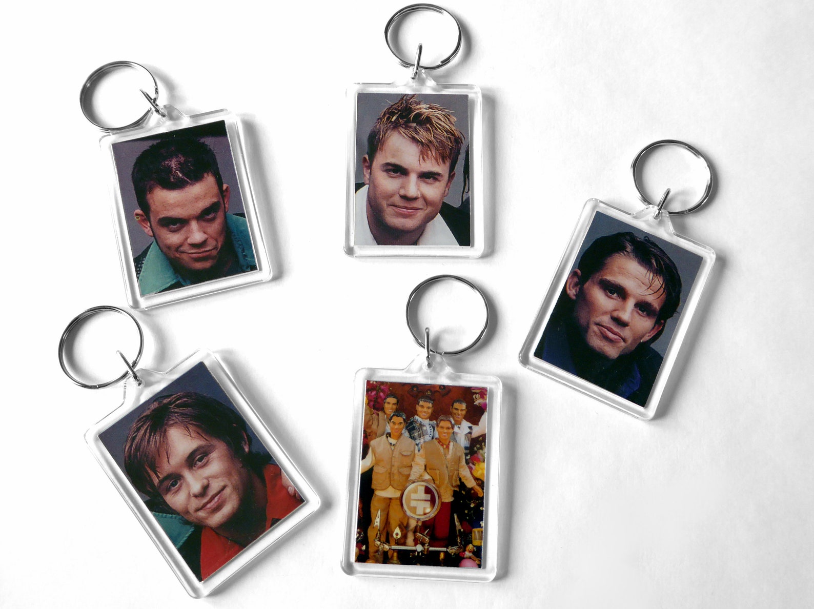 Take That Keyring From CD Booklet Etsy UK