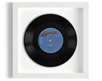 Elvis Presley "It's Only Love" Framed 7" Vinyl Record