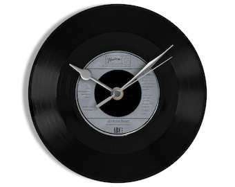 ABC "All of My Heart" 7" Vinyl Record Wall Clock