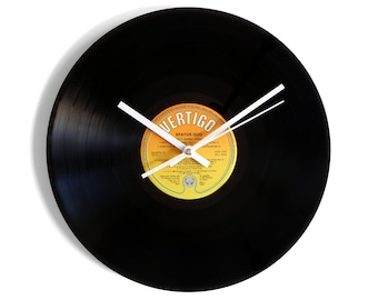 Status Quo "12 Gold Bars Volume 2" Vinyl Record Wall Clock