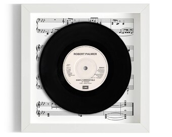 Robert Palmer "Simply Irresistible" Framed 7" Vinyl Record