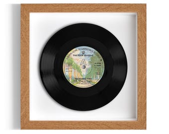 The Four Seasons "December, 1963 (Oh, What A Night)" Framed 7" Vinyl Record UK NUMBER ONE 15 Feb - 28 Feb 1976
