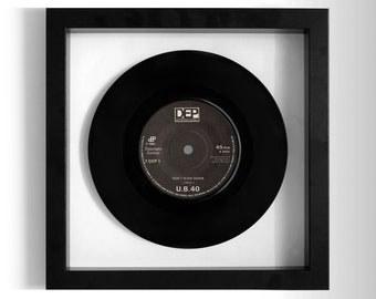 UB40 "Don't Slow Down" Framed 7" Vinyl Record