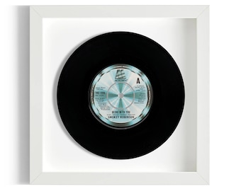 Smokey Robinson "Being With You" Framed 7" Vinyl Record