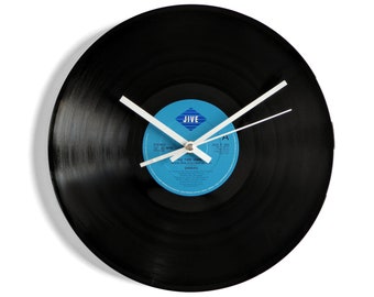 Damian "The Time Warp II" Vinyl Record Wall Clock